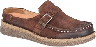 Born Womens Cory Mule In Dark Brown
