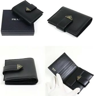 Prada Pre-owned Wallets, female, Black, Size: ONE SIZE Pre-owned Vintage Wallet