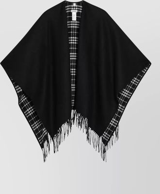 Burberry jacket fringe detailing modern design