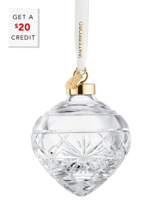 Waterford Winter Wonders Bauble: Snowflakes With $20 Credit