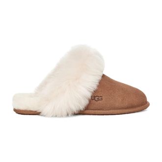 UGG Scuff Sis Pantoffels Chestnut - Dames - Pantoffels - Bruin - 41 EU - Wol - Schoenen