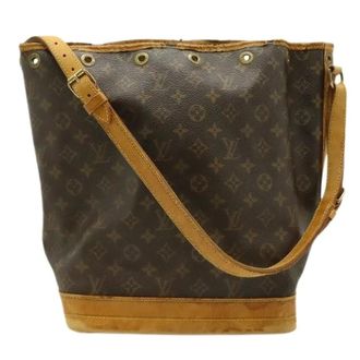 Louis Vuitton Pre-owned Bucket Bags, female, Brown, Size: ONE SIZE Pre-owned Monogram Shoulder Bag