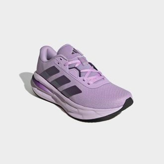 adidas Laufschuh ADIDAS PERFORMANCE GALAXY 7, Damen, Gr. 41, powder plum, aurora plum, ice lavender, Synthetik, Textil, Schuhe Laufschuh