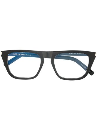Saint Laurent Eyewear Bril met rond montuur - Zwart