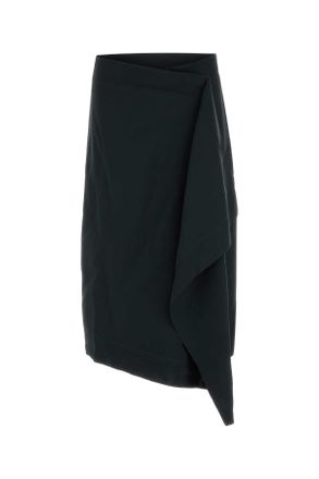 Ami Ami Black Wool Skirt
