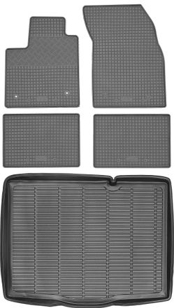 OEM Set Di Tappetini In Gomma Per Auto E Tappetino Per Bagagliaio Per Ford Focus Iv Hatchback Del 2018