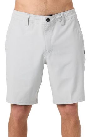 O'Neill Reserve Water Resistant Hybrid Shorts in Heather High Rise at Nordstrom, Size 36