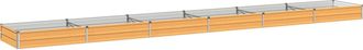 vidaXL Cama De Jard&iacute;n Elevada Natural 600 X 80 X 24 Cm Vidaxl