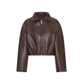 Rotate Bonded Leather Jacket