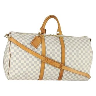 Louis Vuitton Pre-owned Weekend Bags, female, White, Size: ONE SIZE Pre-owned Weekend Bag