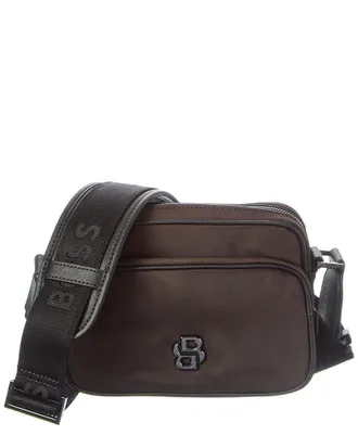 HUGO BOSS B Icon Ew Zip Canvas Bag