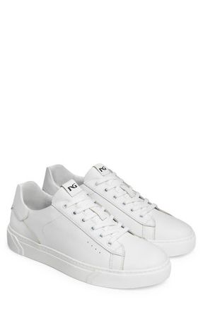 Nero Giardini Low Top Sneaker in White at Nordstrom, Size 11-11.5Us