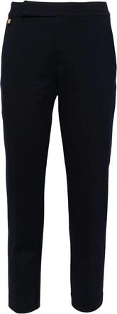 Ralph Lauren Adom Straight Pant - Dames - Slim Fit Broeken - Zwart - XL - Nylon - Broeken