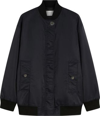 Sportmax Black Agape Bomber