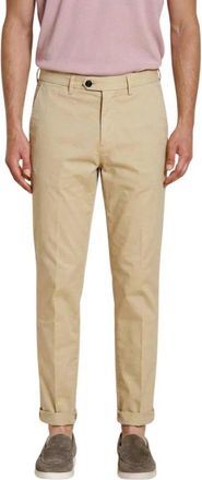 Mason's Boston Chino Broek - Heren - Chinos - Beige - S - Katoen - Broeken