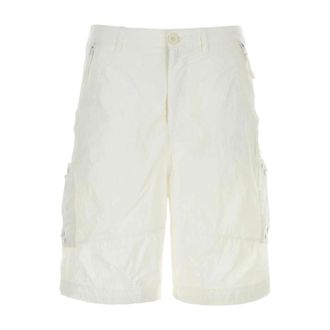 Ten c Logo-patch Cargo Shorts - Heren - Korte broeken - Wit - Maat: L Nylon