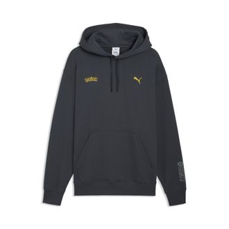 Puma Felpa con cappuccio e grafica PUMA x POK&Eacute;MON dal taglio morbido da uomo, Accessori, Grigio, S
