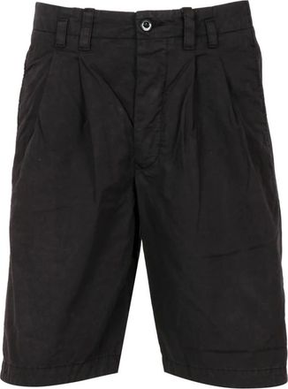 C.P. Company C.p. Company, Korte Broeken, Heren, Zwart, S, Katoen, Casual Shorts