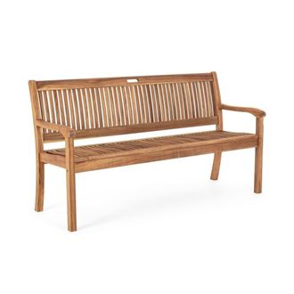 BIZZOTTO Panchina Noemi 3 Plazas En Madera De Acacia 158x60x88