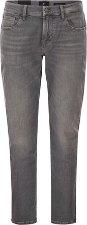 7 For All Mankind slimmy taps toelopende skinny jeans met middelhoge taille
