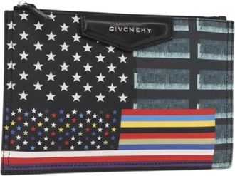 Givenchy Pre-owned Clutches, female, Multicolor, Size: ONE SIZE Pre-owned Leather Clutch