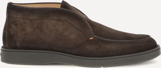 Santoni Stivaletti slip-on in pelle scamosciata Man 10