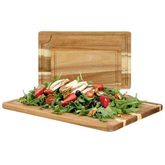 MegaChef 3 Piece Acacia Wood Cutting Board Set at Nordstrom