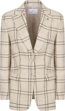 Manuel Ritz Mujer, Chaquetas, Beige, Talla: M