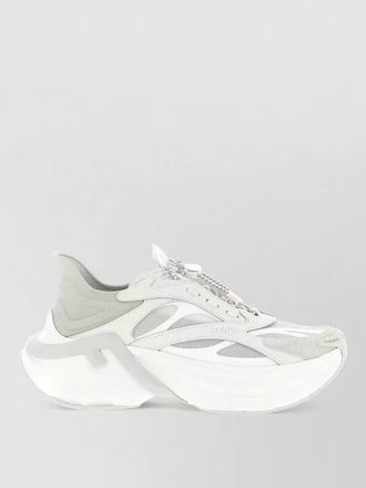 Fendi leather low-top sneakers