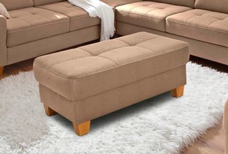 HOME AFFAIRE Hocker »Puccini« mit Kontrastnaht