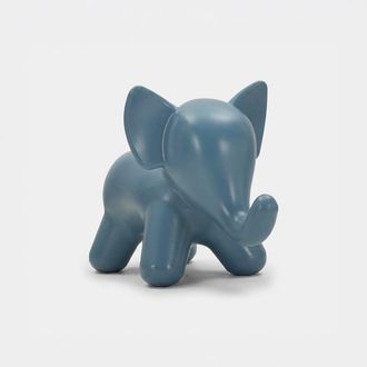 Les Tendances Taburete De Interior Y Exterior De Polietileno Elephant - Azul Marino