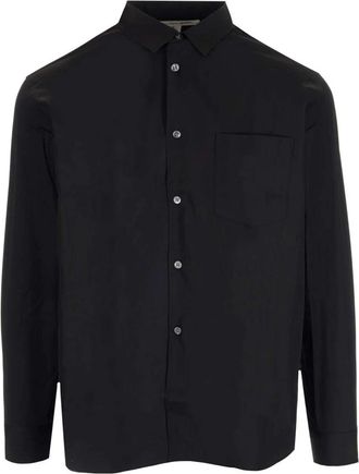 Comme Des Gar&ccedil;ons Forever Cotton Poplin Shirt - male - Comme des Gar&ccedil;ons - Formal Shirts - Black - S - Shirts