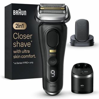 Braun Series 9 Pro+ 9590cc Afeitadora El&eacute;ctrica Negra