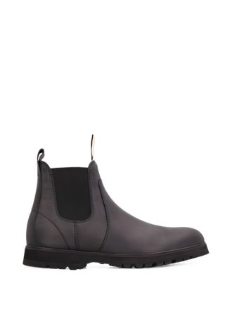 Jacquemus Black Slip-On Elastic Side Panels Silk-Blend Boots