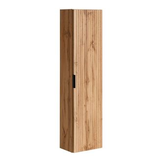 Petits Meubles Columna de pared de 1 puerta tableros de melamina y mdf madera