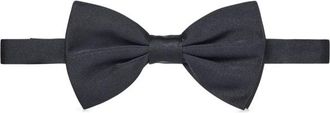 Dolce & Gabbana Zwarte Zijden Vlinderdas - Heren - Accessoires - Zwart - ONE Size - Accessoires
