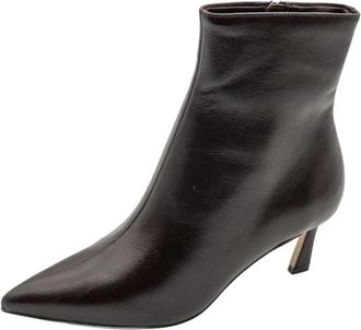 Steve Madden Lulah Heeled Boot - Dames - Laarzen met Hak - Bruin - 39 EU - Schoenen