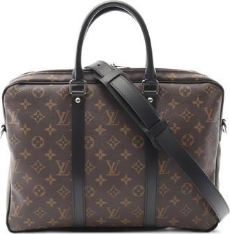 Louis Vuitton Portadocumenti Porte Documents Voyage PM - Marrone
