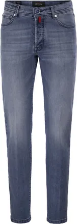 Kiton stretchdenimjeans met vijf zakken
