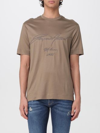 Emporio Armani T-shirt con logo ricamato Emporio Armani