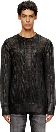 Diesel Hombre, Jerseys, Negro, Talla: S