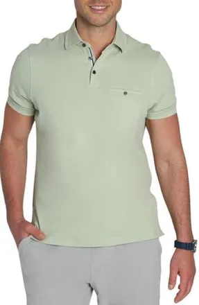 J.A.C.H.S. Solid Cotton Polo in Sage Green at Nordstrom Rack, Size X-Large