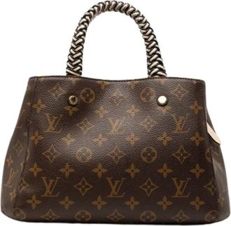 Louis Vuitton Pre-owned The Montaigne BB - Dames - Vintage Handtas - Bruin - ONE Size - Vintage