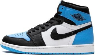 Nike Jordan UNC Toe Retro High Top Sneakers - Heren - Fitnessschoenen - Veelkleurig - 47 1/2 EU - Leer - Fitness