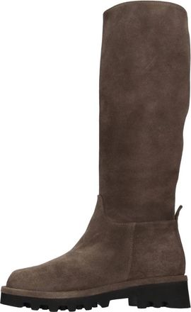Lorena Paggi Velourfandango Laarzen - Dames - Hoge Laarzen - Bruin - 39 EU - Leer - Schoenen