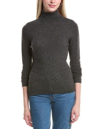 Fort&eacute; Cashmere Turtleneck Cashmere Sweater