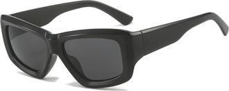 Generic Womens Outdoor Commuter Beach Sunglasses(Black)