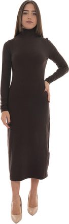 Max Mara Abito in maglia Ocroma Marrone Weekend Max Mara Donna