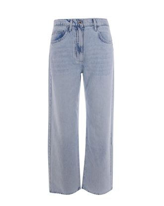 Patrizia Pepe Light Blue Wash Soft Fit Jeans