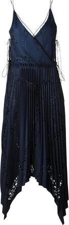 Pucci pleated dress - Blu